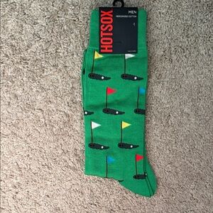 Hot Sox Men's Vibrant Golf Socks
